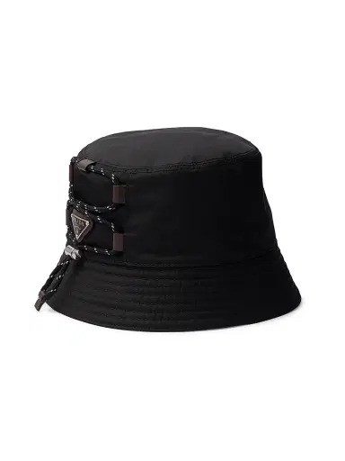 Prada Men's Re-Nylon Bucket Hat - Black - Size XXL | Thumbnail 1 Prada Men's Re-Nylon Bucket Hat - Black - Size XXL | Thumbnail 1