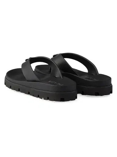 Prada Men's Rubber Thong Sandals - Black - Size 7 | Thumbnail 3 Prada Men's Rubber Thong Sandals - Black - Size 7 | Thumbnail 3