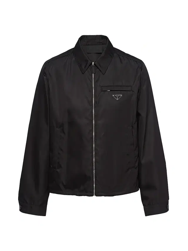 Prada Men's Re-Nylon Blouson Jacket - Black
