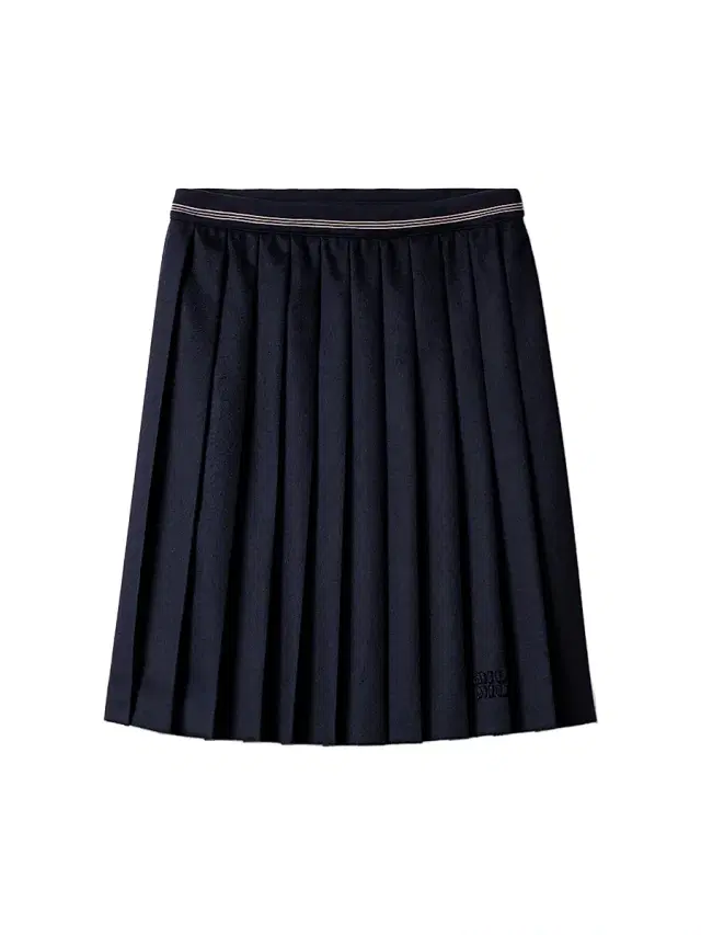 Miu Miu Women's Velour Midi-Skirt - Dark Navy Blue