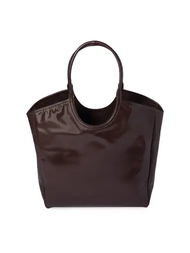 Miu Miu Women's Ivy Leather Tote Bag - Brown | Thumbnail 5 Miu Miu Women's Ivy Leather Tote Bag - Brown | Thumbnail 5