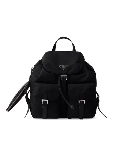 Prada Women's Medium Re-Nylon Backpack | Thumbnail 1 Prada Women's Medium Re-Nylon Backpack | Thumbnail 1