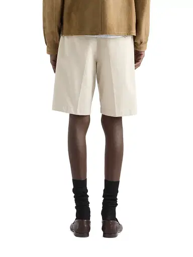 Prada Men's Cotton Bermuda Shorts | Thumbnail 4 Prada Men's Cotton Bermuda Shorts | Thumbnail 4