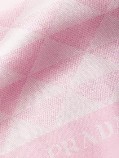 Prada Women's Printed Silk Scarf | Thumbnail 3 Prada Women's Printed Silk Scarf | Thumbnail 3