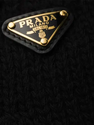 Prada Women's Wool Gloves | Thumbnail 2 Prada Women's Wool Gloves | Thumbnail 2