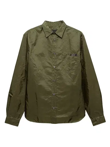 Prada Men's Re-Nylon Shirt - Green | Thumbnail 1