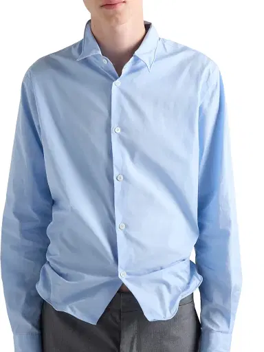 Prada Men's Cotton Shirt | Thumbnail 2 Prada Men's Cotton Shirt | Thumbnail 2