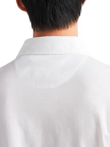 Prada Men's Short-Sleeved Cotton Polo Shirt | Thumbnail 6 Prada Men's Short-Sleeved Cotton Polo Shirt | Thumbnail 6