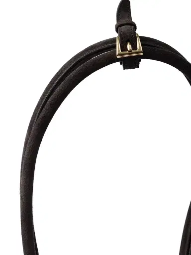 Prada Women's Bonnie Medium Suede Top Handle Bag | Thumbnail 8 Prada Women's Bonnie Medium Suede Top Handle Bag | Thumbnail 8