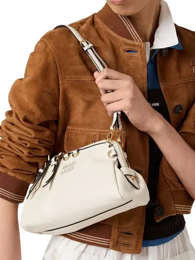 Miu Miu Women's Leather Clutch - White | Thumbnail 2