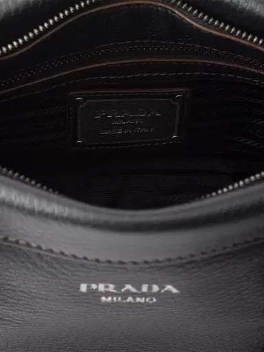Prada Women's Leather Tote Bag - Black | Thumbnail 6