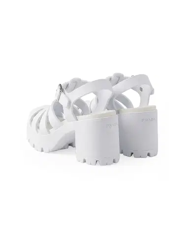 Prada Women's Rubber Platform Sandals | Thumbnail 3 Prada Women's Rubber Platform Sandals | Thumbnail 3
