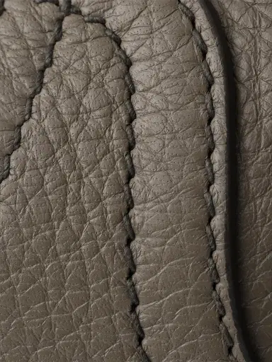 Prada Women's Large Leather Tote Bag - Grey | Thumbnail 7