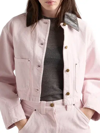 Prada Women's Canvas Blouson Jacket | Thumbnail 4