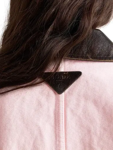 Prada Women's Canvas Blouson Jacket | Thumbnail 5