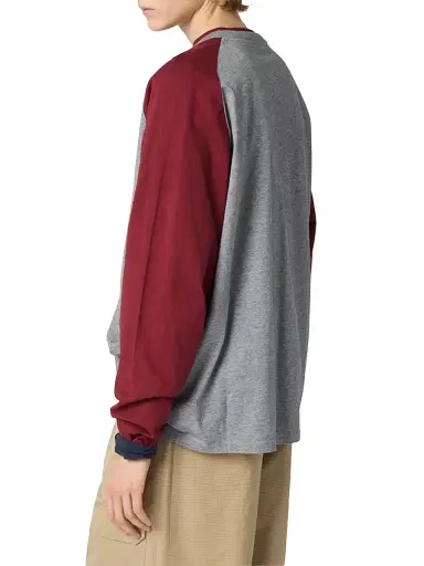 Miu Miu Women's Cotton Jersey Henley Shirt - Grey - Size XL | Thumbnail 4