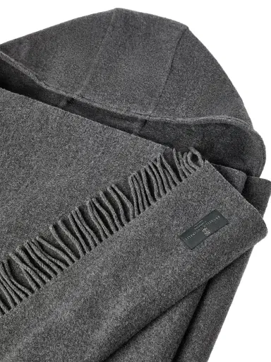 Brunello Cucinelli Women's Hooded Wool and Cashmere Knit Scarf | Thumbnail 4 Brunello Cucinelli Women's Hooded Wool and Cashmere Knit Scarf | Thumbnail 4