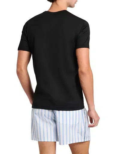 Dolce & Gabbana Men's DG Patch Cotton Crewneck T-Shirt - Nero - Size 46 | Thumbnail 5