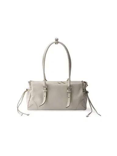 Prada Women's Medium Antiqued Leather Shoulder Bag | Thumbnail 3 Prada Women's Medium Antiqued Leather Shoulder Bag | Thumbnail 3