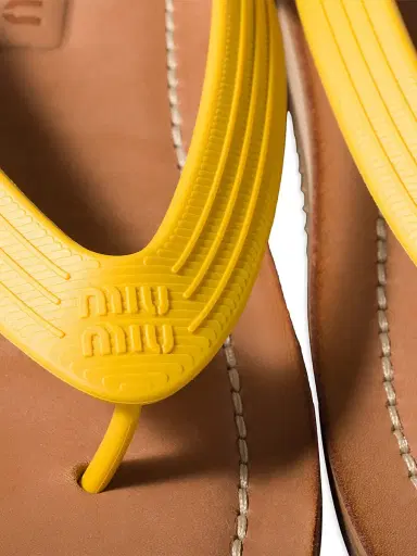 Miu Miu Women's Thong Sandals | Thumbnail 3 Miu Miu Women's Thong Sandals | Thumbnail 3