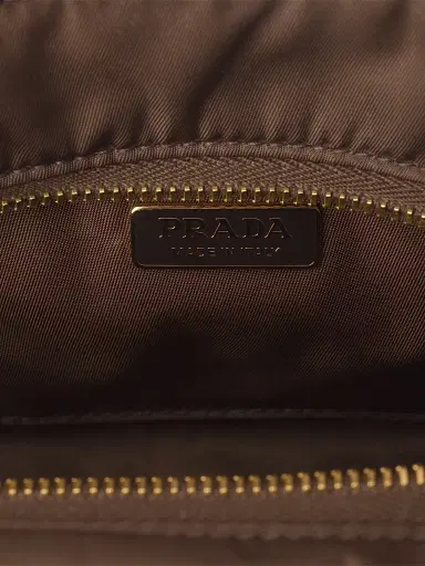 Prada Women's Medium Explore Re-Nylon Shoulder Bag - Dark Brown | Thumbnail 6
