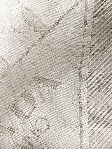 Prada Women's Silk, Viscose and Lurex Shawl - Grey | Thumbnail 2