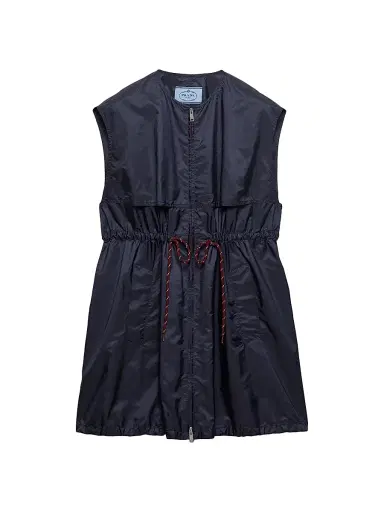 Prada Women's Sleeveless Nylon Mini-Dress | Thumbnail 1 Prada Women's Sleeveless Nylon Mini-Dress | Thumbnail 1