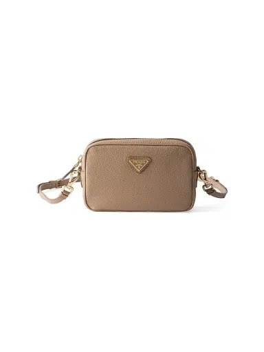 Prada Women's Leather Mini Shoulder Bag | Thumbnail 1 Prada Women's Leather Mini Shoulder Bag | Thumbnail 1