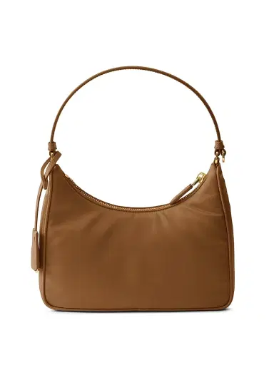 Prada Women's Re-Edition 2005 Re-Nylon and Saffiano Mini Shoulder Bag - Medium Brown | Thumbnail 3