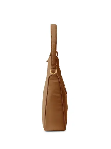 Prada Women's Re-Edition 2005 Re-Nylon and Saffiano Mini Shoulder Bag - Medium Brown | Thumbnail 6