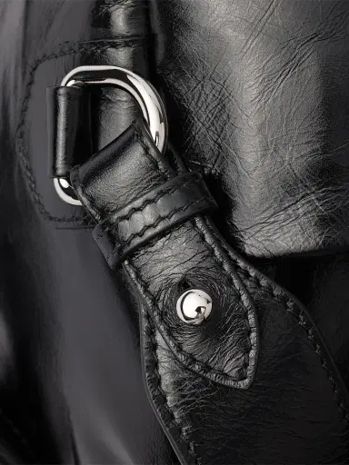 Prada Men's Leather Shoulder Bag | Thumbnail 5 Prada Men's Leather Shoulder Bag | Thumbnail 5