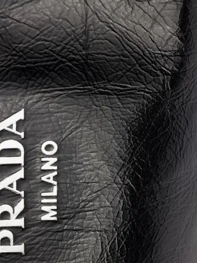 Prada Men's Leather Shoulder Bag | Thumbnail 6 Prada Men's Leather Shoulder Bag | Thumbnail 6