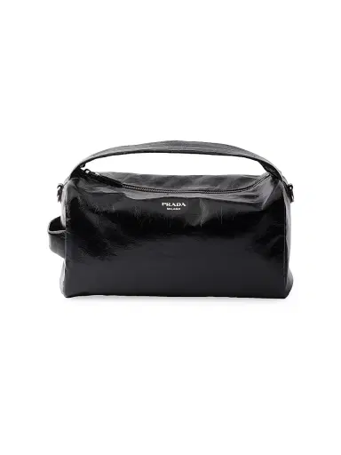 Prada Men's Leather Shoulder Bag | Thumbnail 1 Prada Men's Leather Shoulder Bag | Thumbnail 1