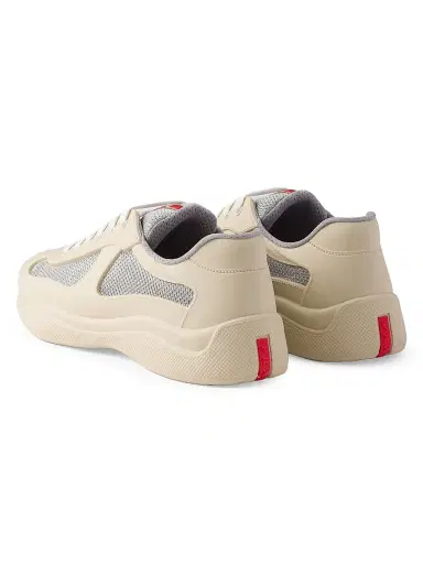 Prada Men's America's Cup Soft Rubber and Bike Fabric Sneakers | Thumbnail 3