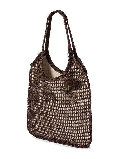 Miu Miu Women's Ivy Raffia Crochet Shoulder Bag | Thumbnail 2