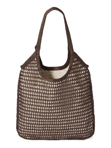 Miu Miu Women's Ivy Raffia Crochet Shoulder Bag | Thumbnail 3