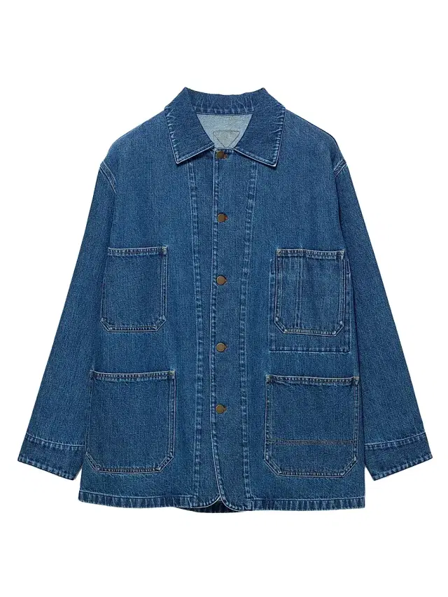 Prada Men's Light Denim Blouson Jacket - Blue