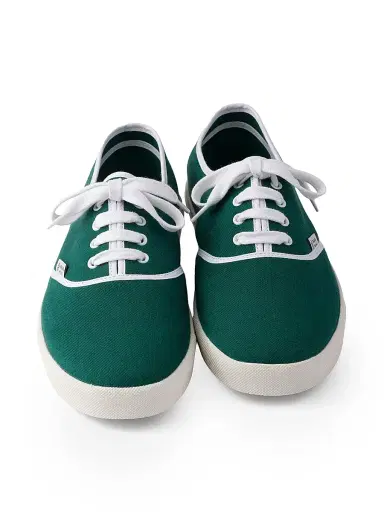 Prada Men's Drill Fabric Sneakers - Green | Thumbnail 2 Prada Men's Drill Fabric Sneakers - Green | Thumbnail 2