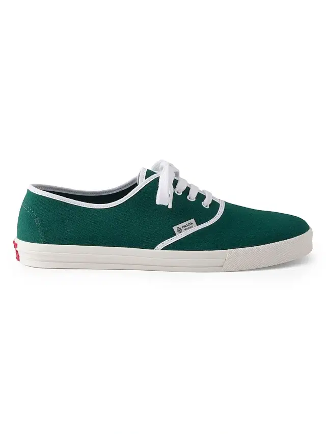Men's Drill Fabric Sneakers - Green
