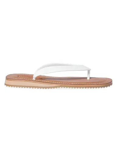 Miu Miu Women's Thong Sandals - White | Thumbnail 1
