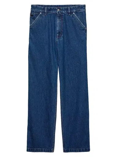 Prada Men's Light Denim Pants - Blue - Size 36 | Thumbnail 1