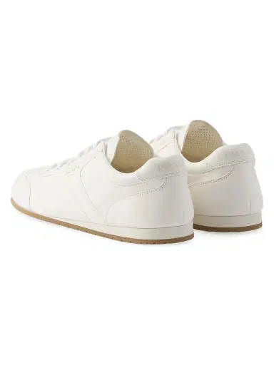 Prada Women's Nappa Leather Sneakers - White | Thumbnail 3