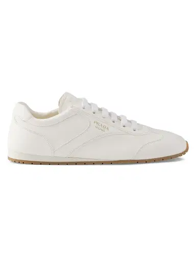 Prada Women's Nappa Leather Sneakers - White | Thumbnail 1