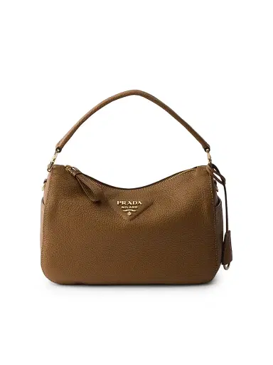 Prada Women's Small Leather Shoulder Bag - Brown | Thumbnail 1