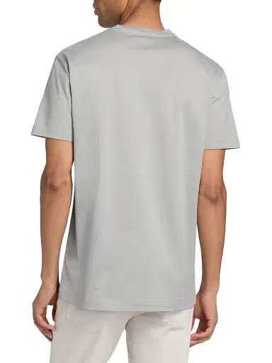 Dolce & Gabbana Men's Embroidered Logo Crewneck T-Shirt - Grigio Chiaro - Size 44 | Thumbnail 5 Dolce & Gabbana Men's Embroidered Logo Crewneck T-Shirt - Grigio Chiaro - Size 44 | Thumbnail 5