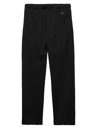 Prada Men's Technical Jersey Pants - Black - Size XL | Thumbnail 1