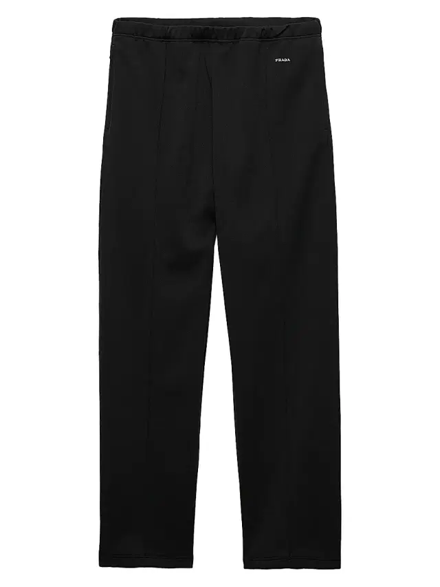 Prada Men's Technical Jersey Pants - Black