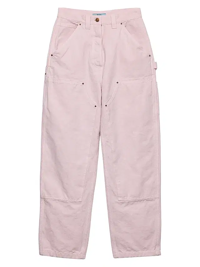 Prada Women's Canvas Jeans - Pink