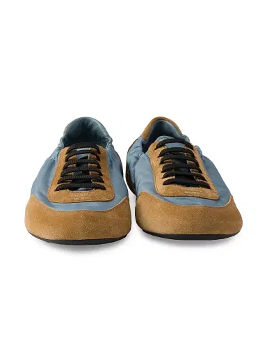 Prada Women's Collapse Suede Low-Top Sneakers - Blue Multicolor - Size 5 | Thumbnail 2 Prada Women's Collapse Suede Low-Top Sneakers - Blue Multicolor - Size 5 | Thumbnail 2