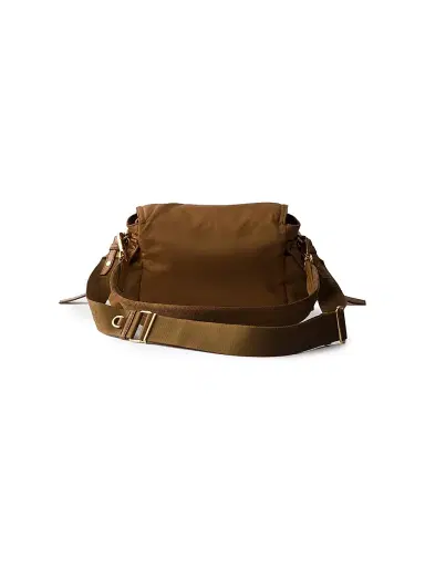 Prada Women's Medium Explore Re-Nylon Shoulder Bag - Brown | Thumbnail 3